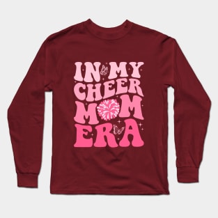 In My Cheer Mom Era Trendy Cheerleading Football Mom Life Long Sleeve T-Shirt